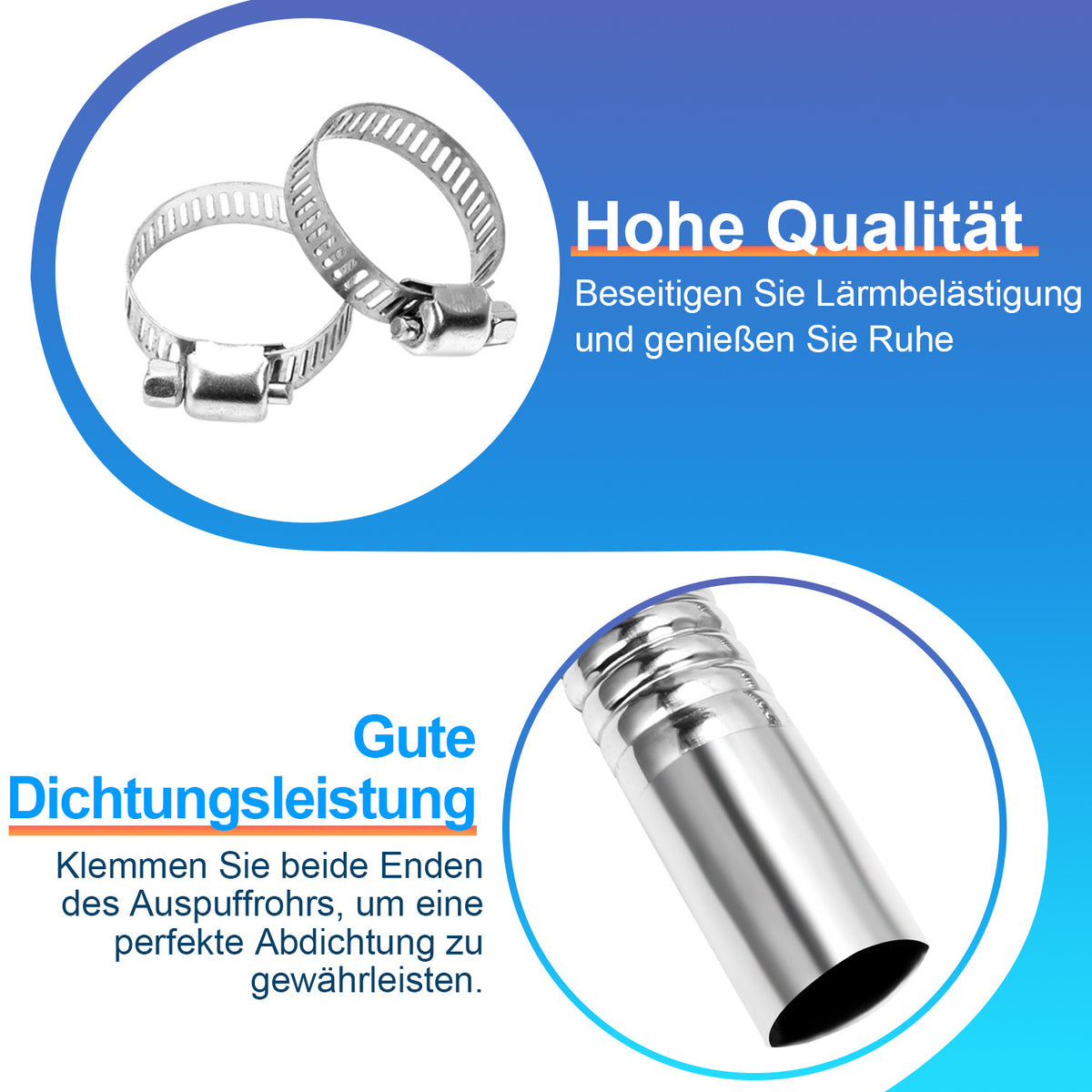 Edelstahl Abgasrohr 25 mm für Diesel Standheizung