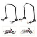 2er Set Motorrad-Montageständer vorne & hinten, verstellbar bis 300 kg