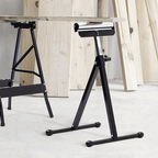 Cecaylie Höhenverstellbarer Rollenbock 68–108 cm, 90 kg, 1/2 Stück