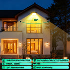 Cecaylie LED Fluter Außenstrahler 10–100W, IP66, 3000K/6000K, LED Flutlicht