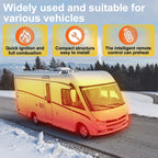 Diesel-Standheizung 5 kW 12 V mit LCD & Fernbedienung