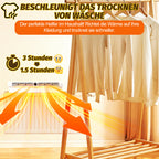 Heizkörperventilator mit Thermostat – 6 Lüfter, Fernbedienung, Mono-/Duo-Set