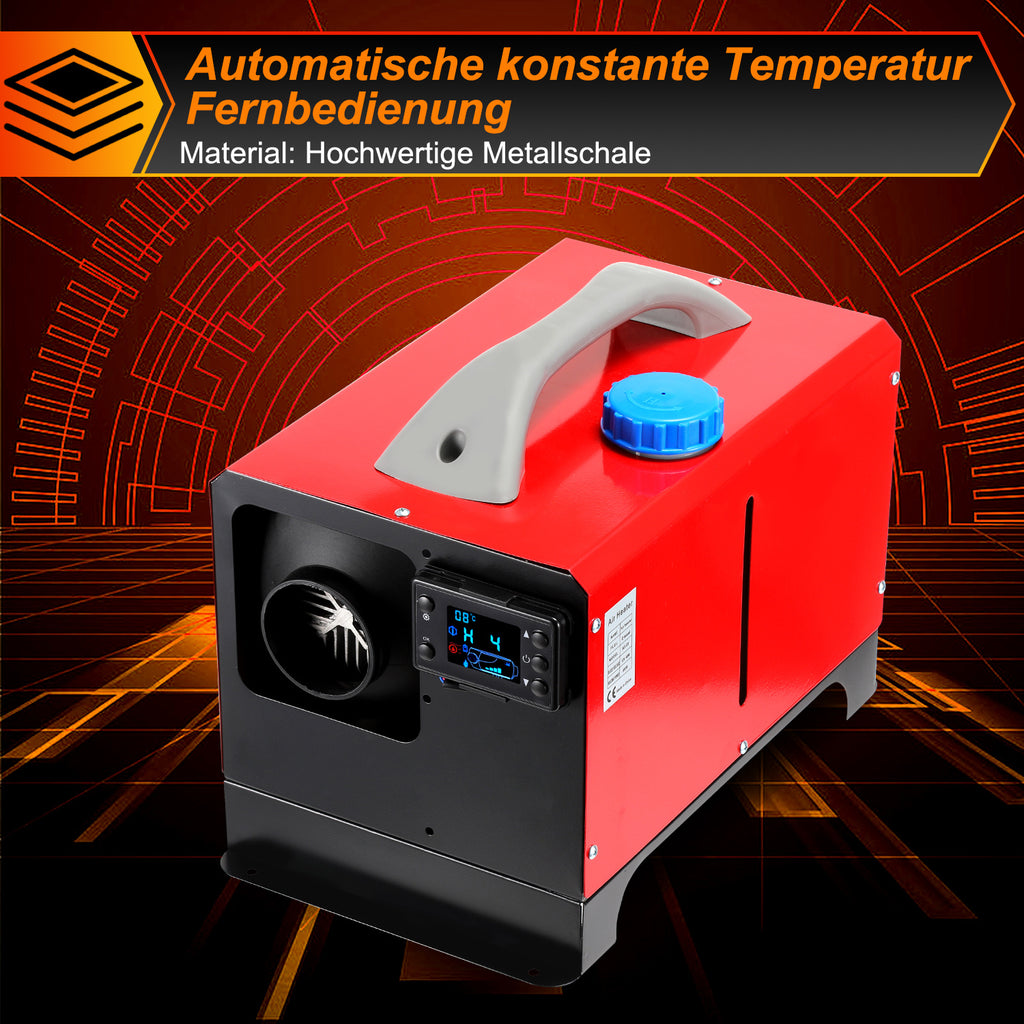 Diesel-Standheizung 8 kW 12 V mit LCD & Fernbedienung