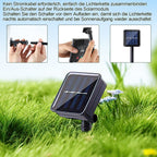 Solar Lichterkette mit Solarpanel