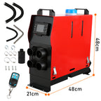 Diesel-Standheizung 8 kW 12–24 V mit Bluetooth, LCD & Fernbedienung