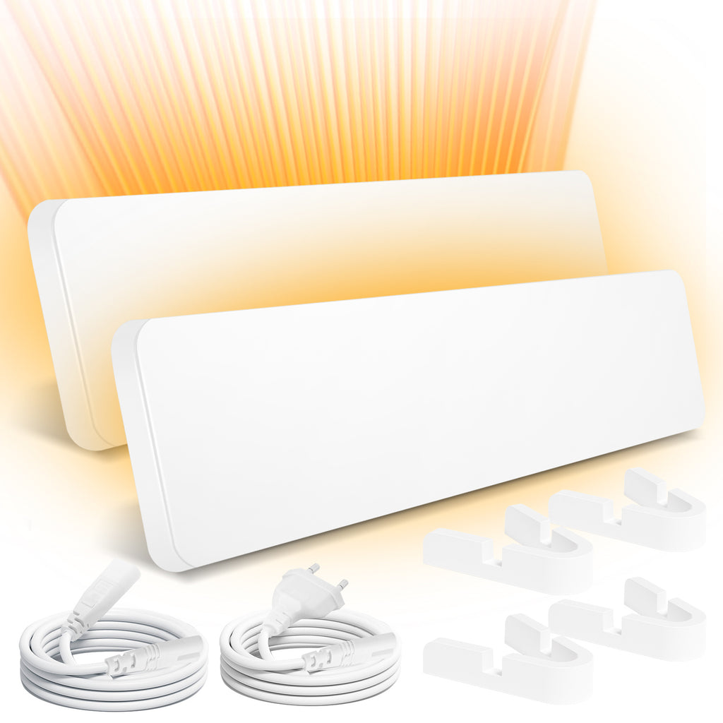 Infrarot-Schimmelentferner & Wandtrockner 50 W, 52 × 9 × 1,7 cm