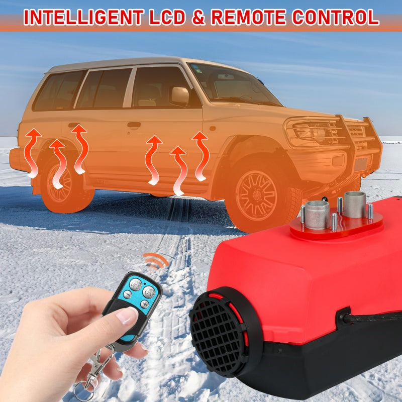 Diesel-Standheizung 5 kW 12 V mit LCD & Fernbedienung