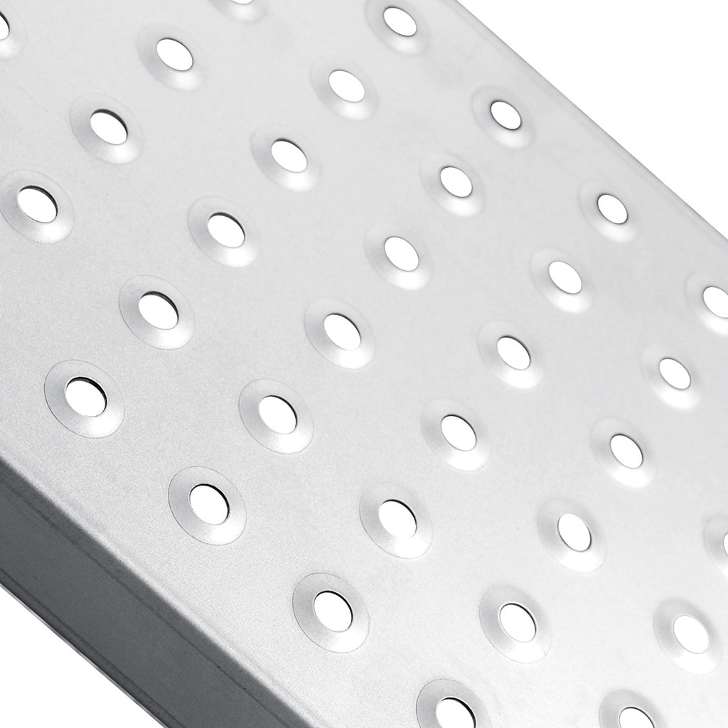 2er Set Stahl-Auffahrrampen 135 cm – 200 kg pro Rampe