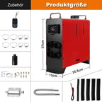 Diesel-Standheizung 8 kW 12–24 V mit LCD & Fernbedienung