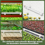 Gewächshausheizung 55W–240W mit Temperaturregelung & Timer