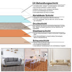 Vinylboden in Holzoptik mit 2 mm Stärke