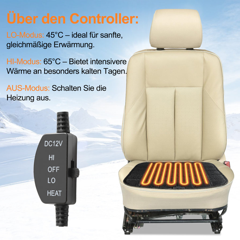 Auto-Sitzheizung 12 V mit 2 Heizstufen – 2 Größen