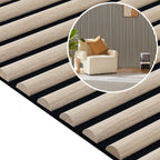 Akustikpaneele mit halbrunden Holzlamellen 120 × 60 cm – 1–4 Stück