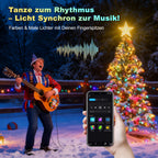 Cecaylie LED Lichterschlauch 20 m / 30 m mit Fernbedienung & Timer, 8 Lichtmodi