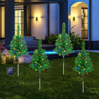 Solar Weihnachtsbeleuchtung 4er Set LED Lichterkette