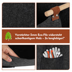 Filztasche mit Griffen