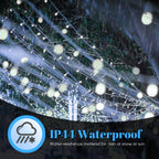 LED Lichterkette IP44 für Garten Balkon und Terrasse