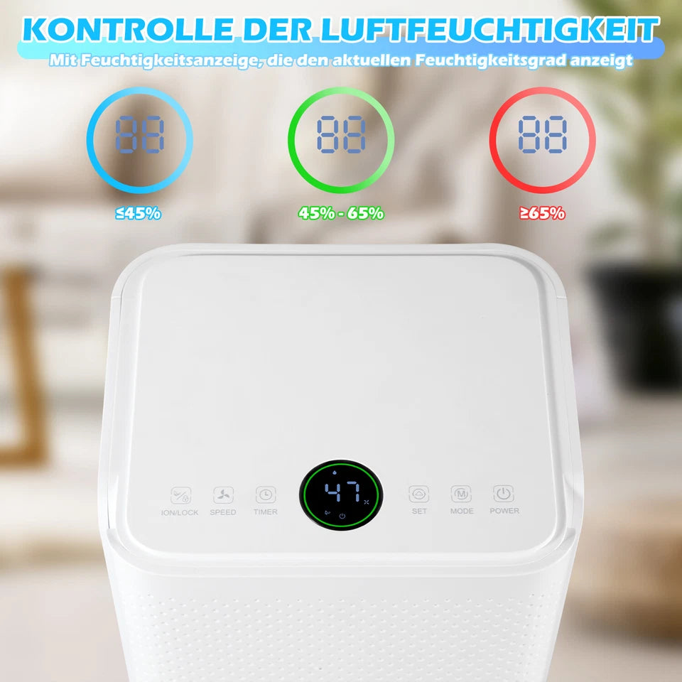 Cecaylie Luftentfeuchter 16/26 L/Tag – 3 Varianten, optional mit WLAN