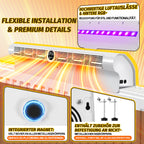 Heizkörperventilator mit Thermostat – 6 Lüfter, Fernbedienung, Mono-/Duo-Set