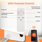 Infrarotheizung mit Thermostat und WiFi Steuerung – Heizpaneel Elektroheizung 400W | 600W für Wandmontage