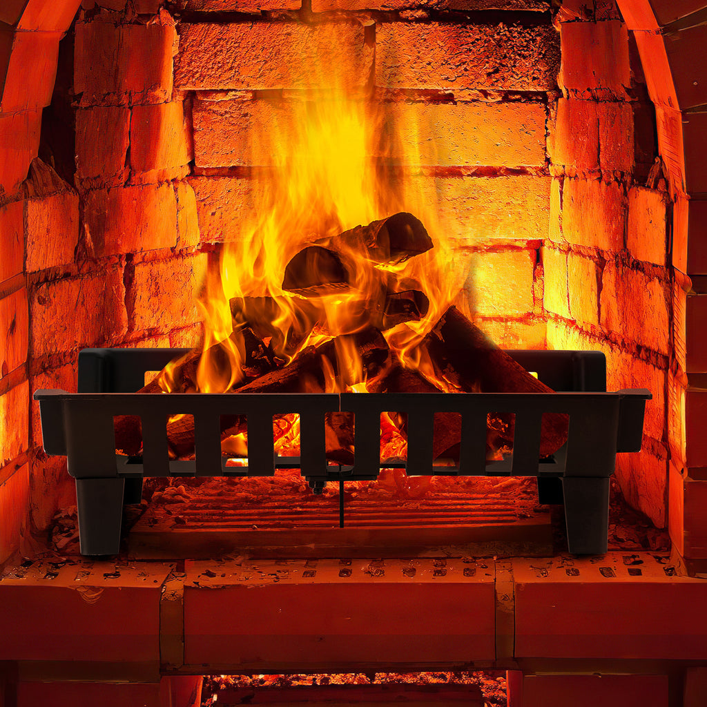 Feuerrost für Kamin & Feuerstelle, 45,5 × 30,5 × 13 cm