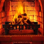 Feuerrost für Kamin & Feuerstelle, 45,5 × 30,5 × 13 cm