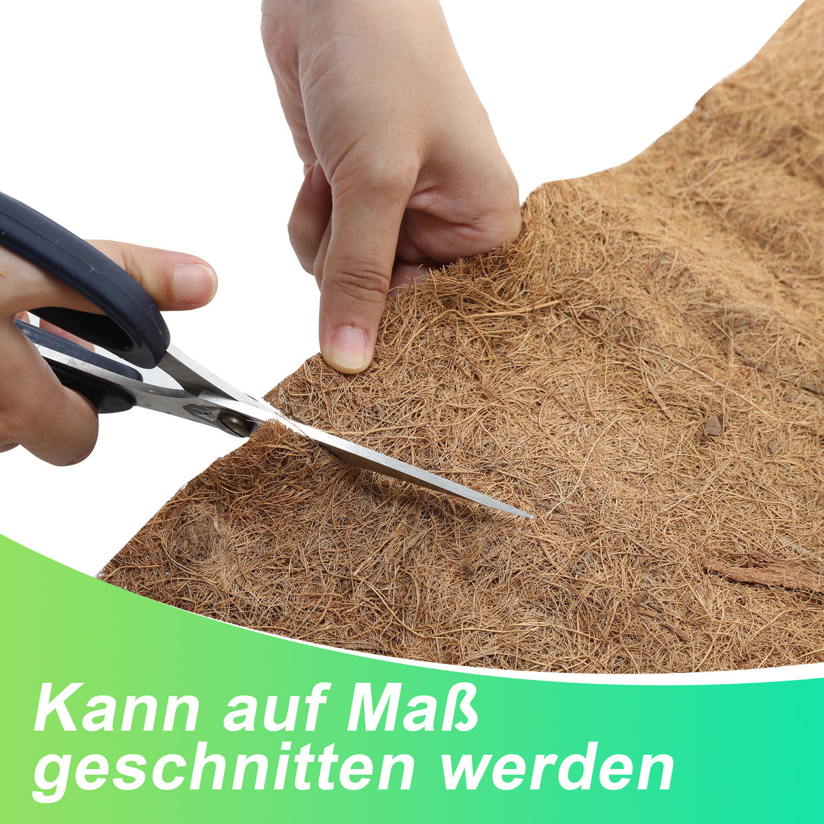 Cecaylie Kokosmatte 1200 g/m², 0,5 × 5–30 m Winterschutz für Pflanzen