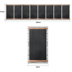 Heizfolie 2 x 0,5 m 220 W/m² technische Daten
