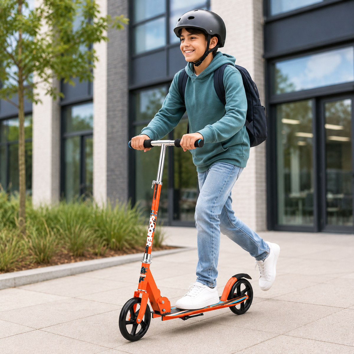 Kinderroller klappbar mit höhenverstellbarem Lenker, ABEC-7 Kugellager, bis 100 kg