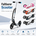 Kinderroller klappbar mit höhenverstellbarem Lenker, ABEC-7 Kugellager, bis 100 kg