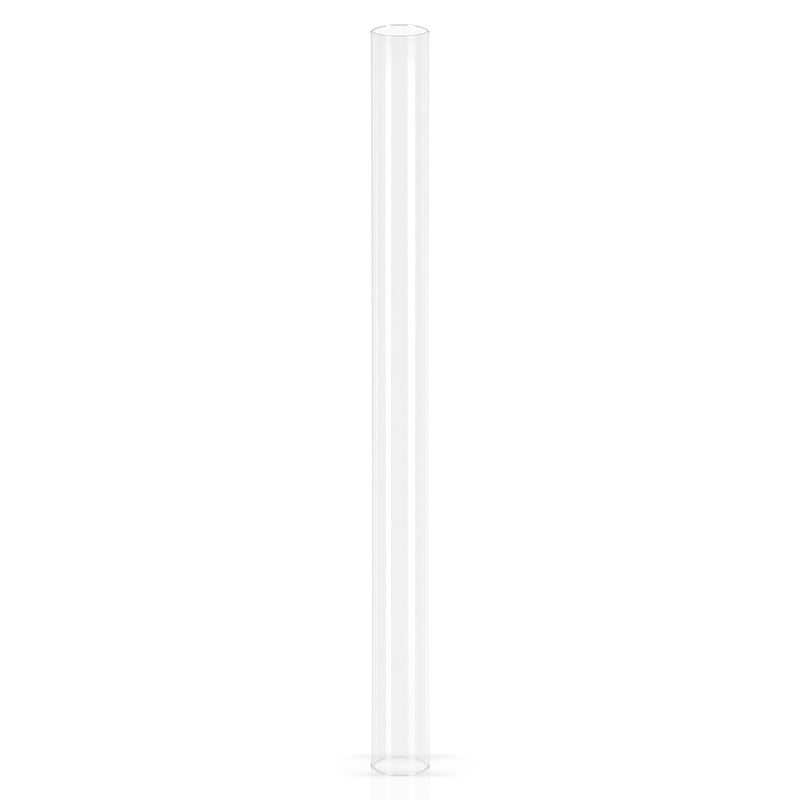 Feuersäule Ersatzglas Ø 8 x 100 cm – Glasrohr für Pelletfackel aus Borosilikatglas