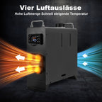 Diesel-Standheizung 8 kW 12–24 V mit LCD & Fernbedienung