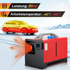 Diesel-Standheizung 8 kW 12 V mit LCD & Fernbedienung