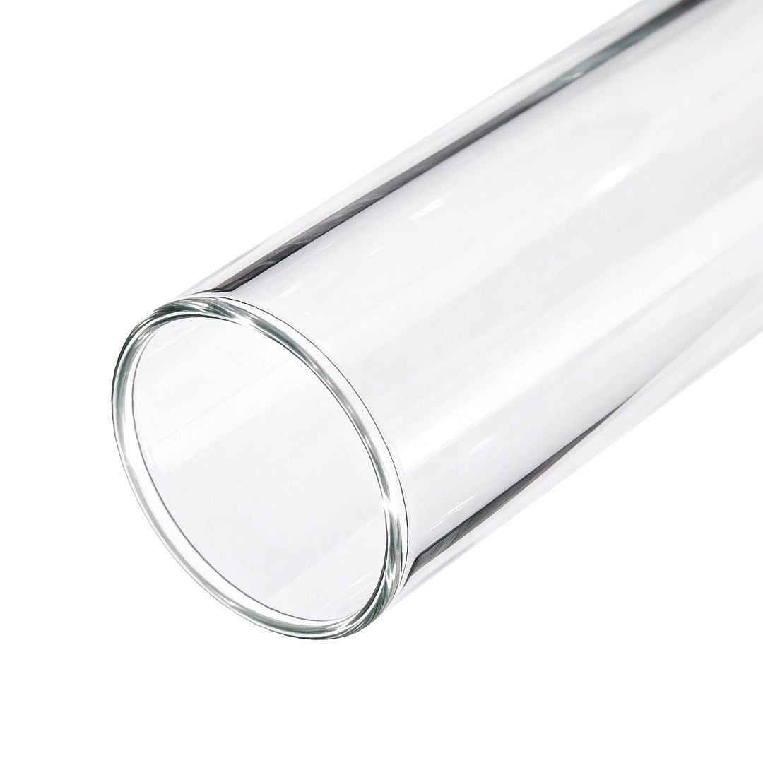 Pellet-Feuersäule mit Glasrohr 138 cm – Pelletfackel für Garten & Terrasse