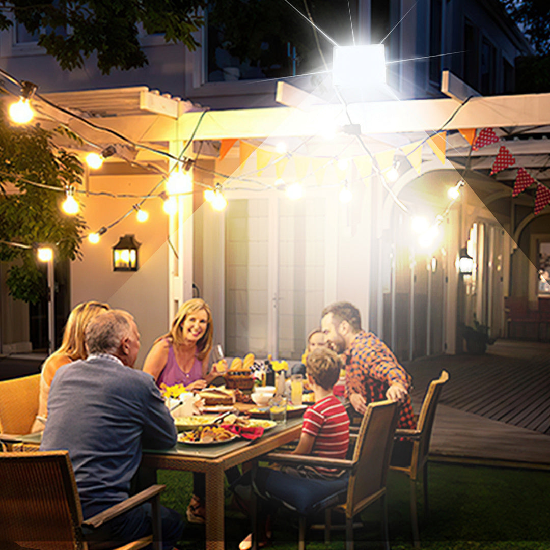 Cecaylie LED Fluter Außen 50–200W, IP65, 6000K Kaltweiß, LED Strahler 1–10 Stück
