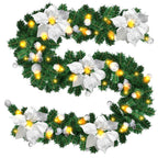 Cecaylie LED Weihnachtsgirlande 2,7 m / 5 m mit 50/100 LEDs