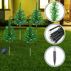 4er Set Solar Lichterkette – Weihnachtsdeko für Garten und Außenbereich