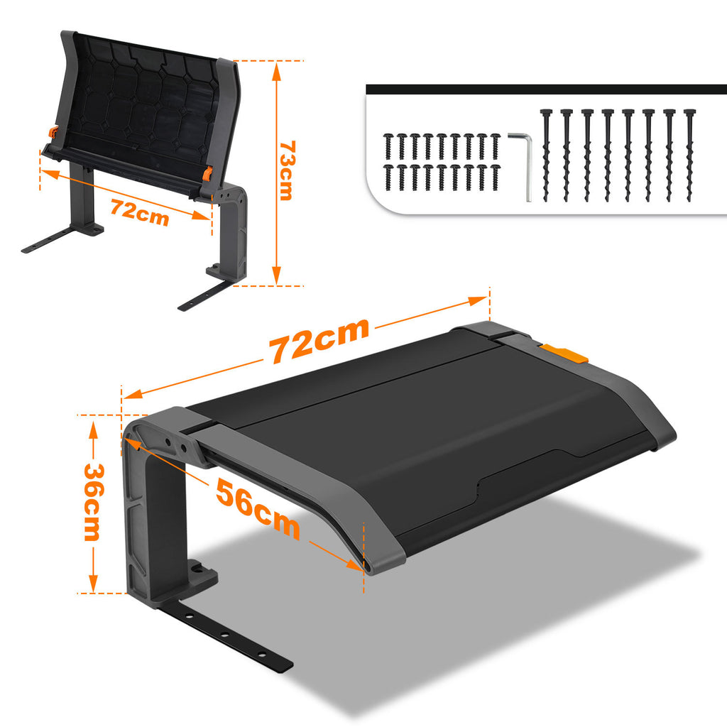 Cecaylie Mähroboter Garage 73×57×40 cm mit klappbarem Dach