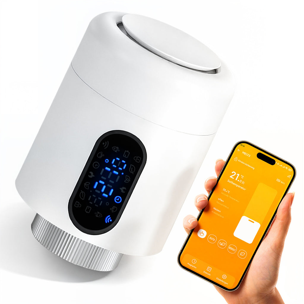WLAN Heizkörperthermostat mit App Steuerung