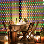 Solar LED Lichternetz mit 8 Modi, Timer & Memory – 4 Größen
