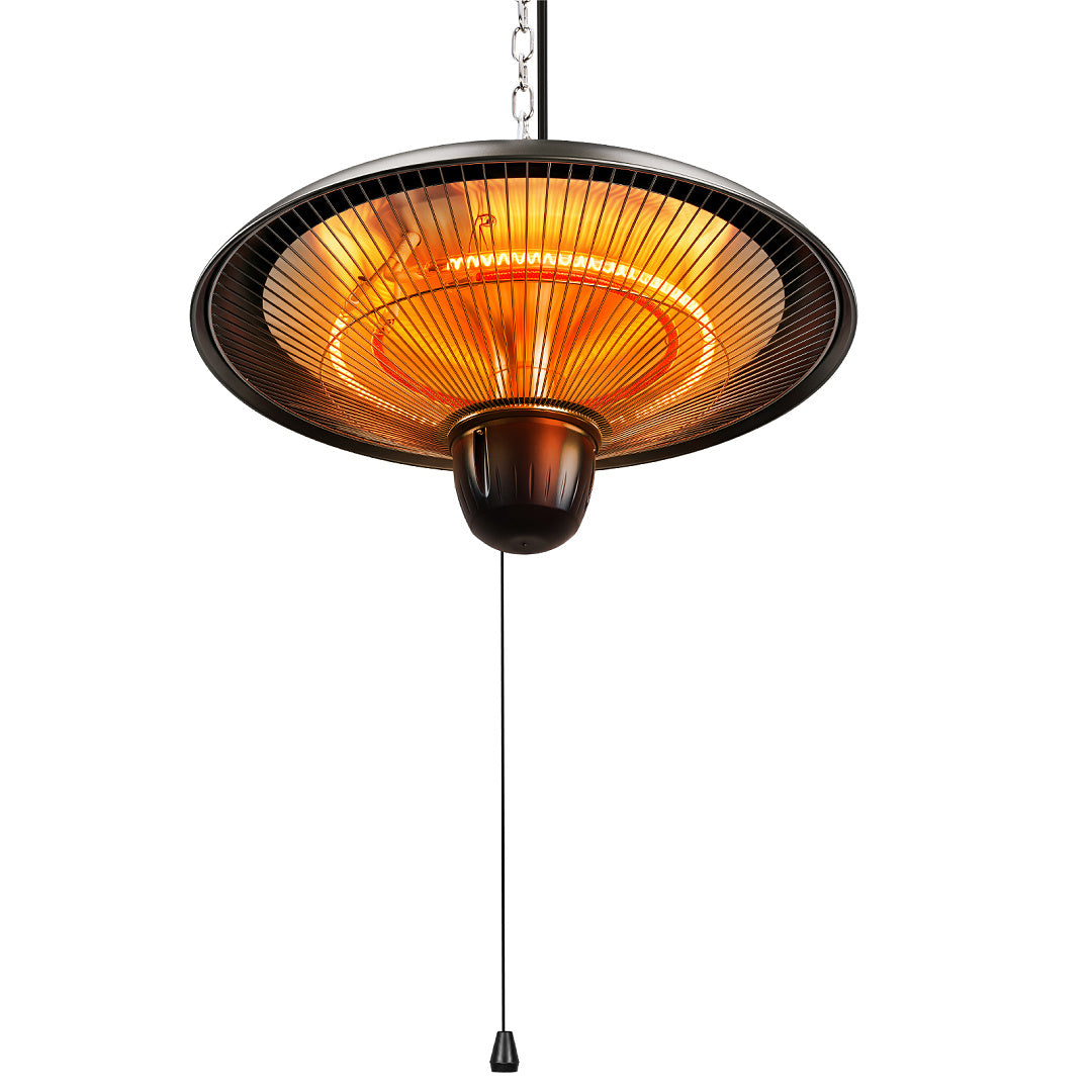 Cecaylie Quarz Infrarot Deckenheizstrahler 1800 W mit 3 Heizstufen