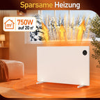 Hybrid Infrarot- & Konvektionsheizung 400W/750W/1000W mit WLAN & App