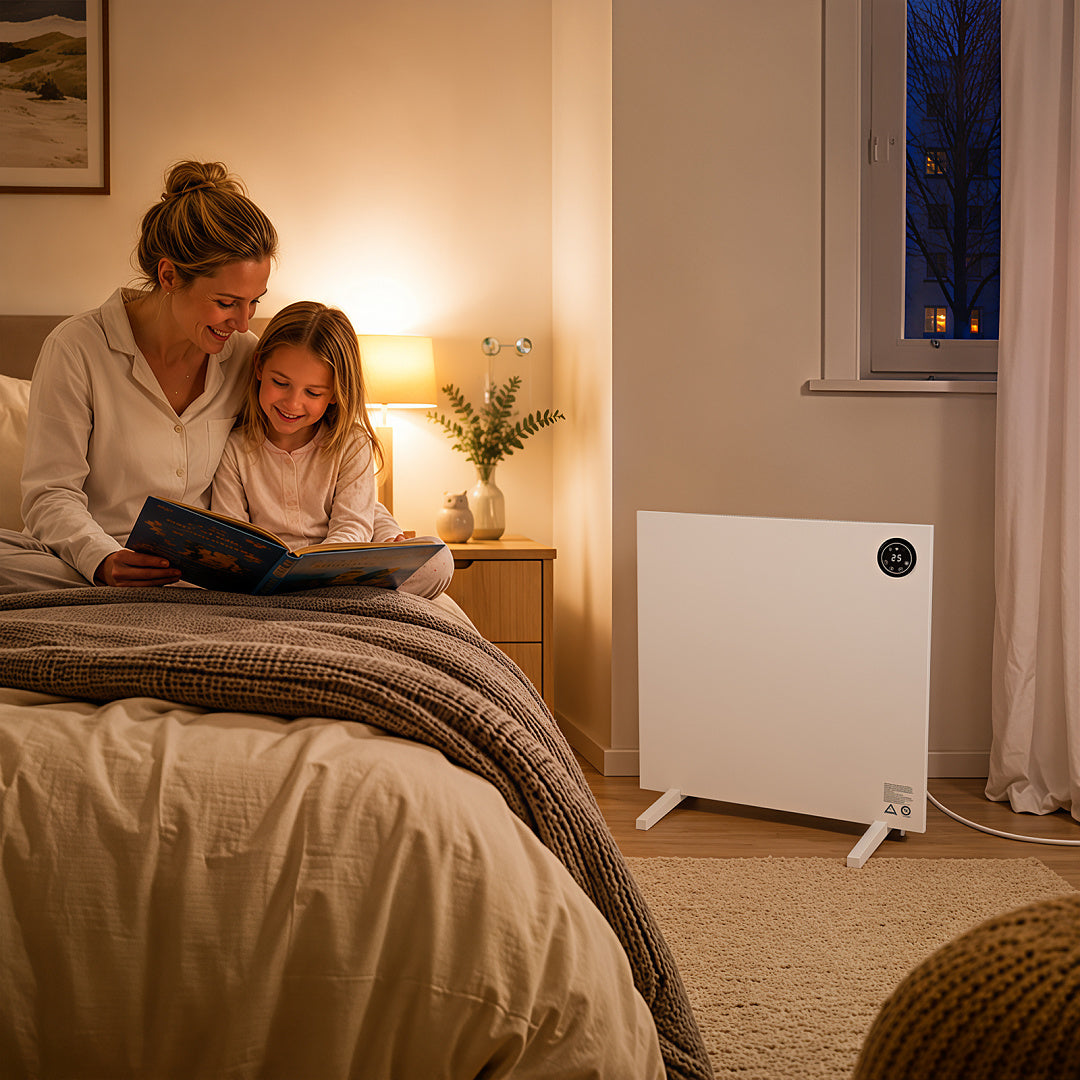 Hybrid Infrarot- & Konvektionsheizung 400W/750W/1000W mit WLAN & App