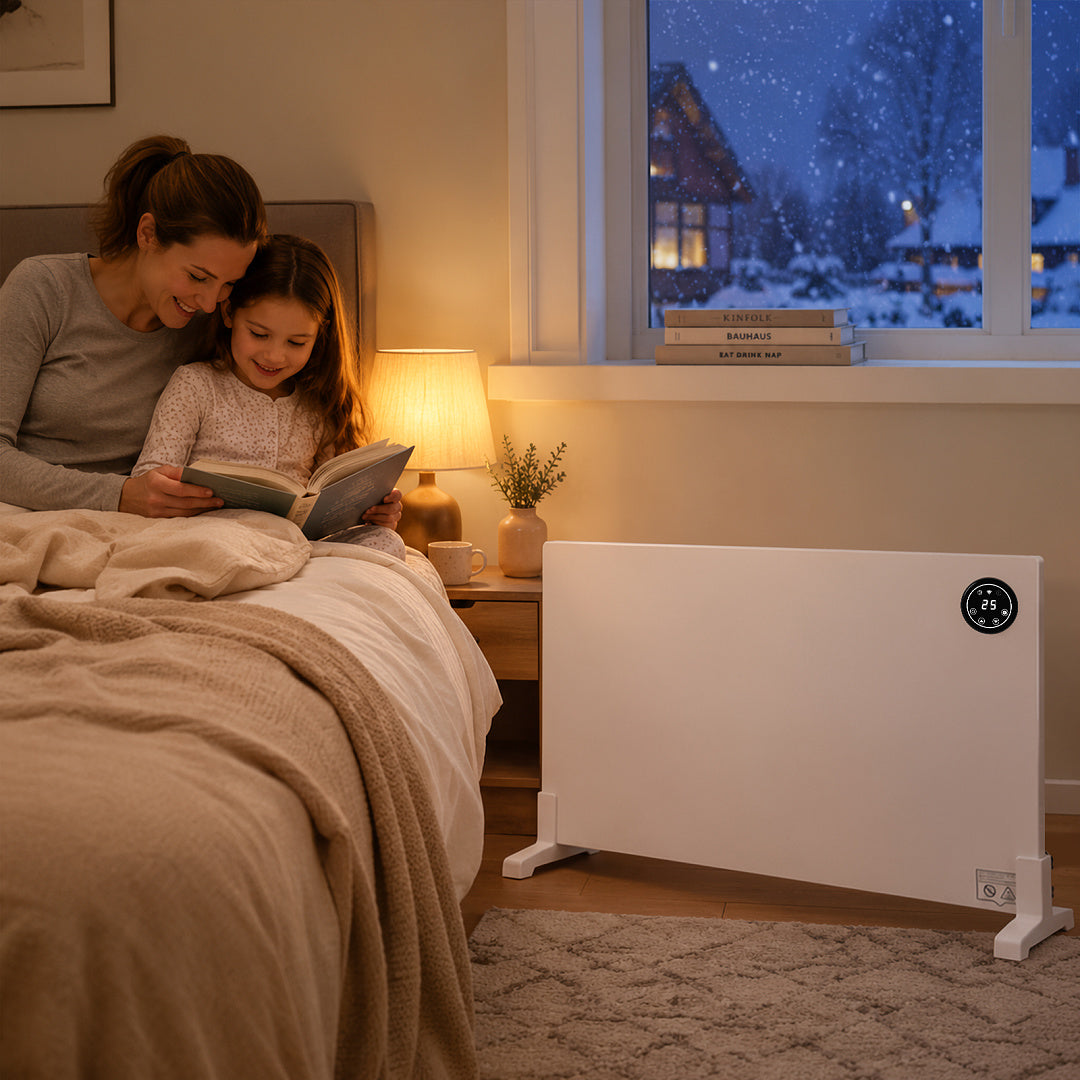 Hybrid Infrarot- & Konvektionsheizung 400W/750W/1000W mit WLAN & App