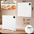 Hybrid Infrarot- & Konvektionsheizung 400W/750W/1000W mit WLAN & App