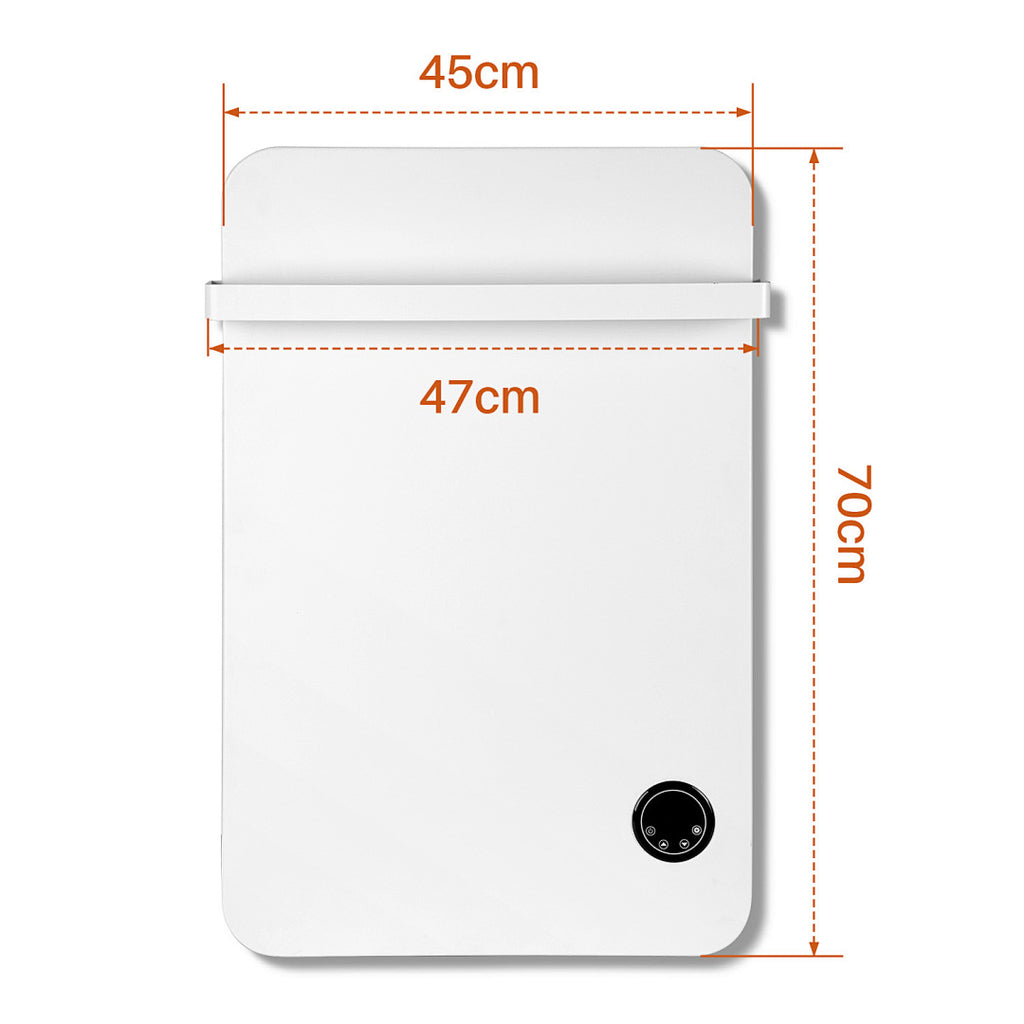 Infrarotheizung mit Thermostat und WiFi Steuerung – Heizpaneel Elektroheizung 400W | 600W für Wandmontage