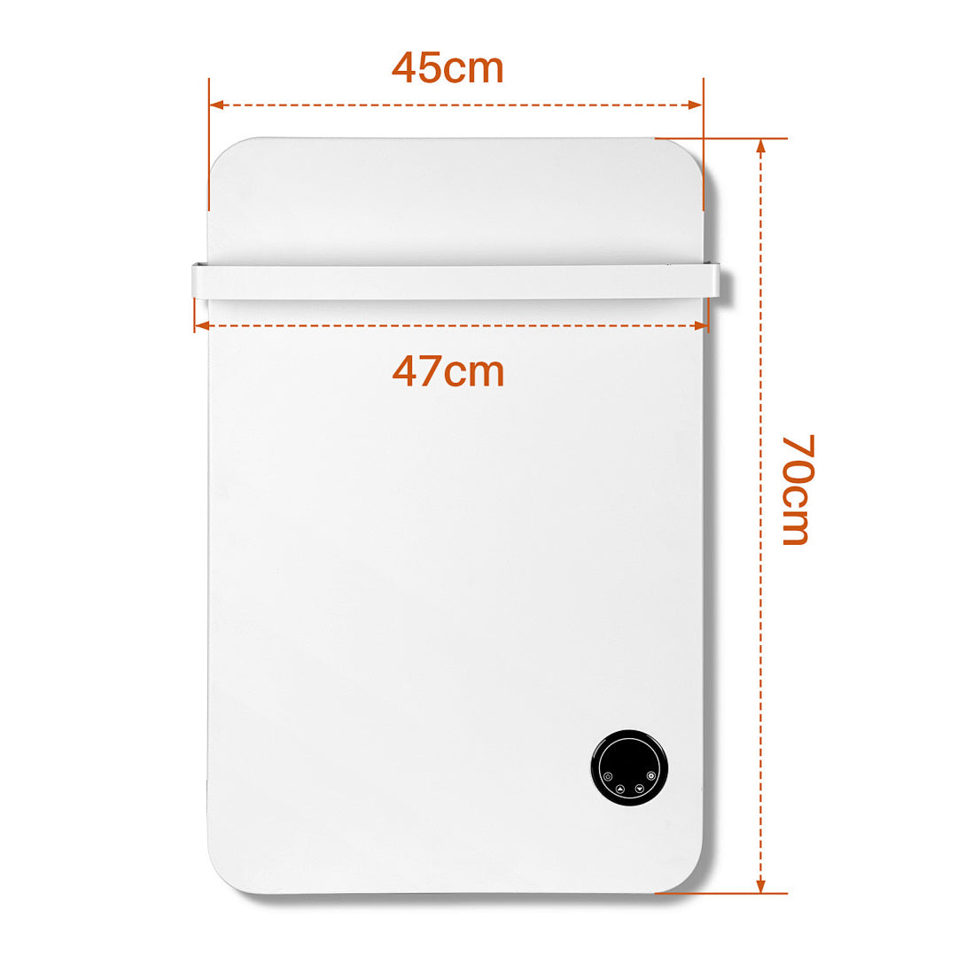 Infrarotheizung mit Thermostat und WiFi Steuerung – Heizpaneel Elektroheizung 400W | 600W für Wandmontage