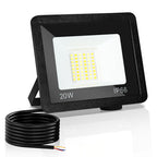 Cecaylie LED Fluter Außen 10–100W, 3 Lichtfarben einstellbar, IP66, 3000/4000/6500K