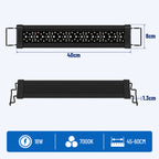 LED Aquariumbeleuchtung RGB Vollspektrum mit Fernbedienung – 12–36 W