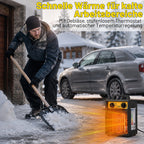 PTC Keramik Heizlüfter 2000W/3000W – Bauheizer für Garage & Werkstatt